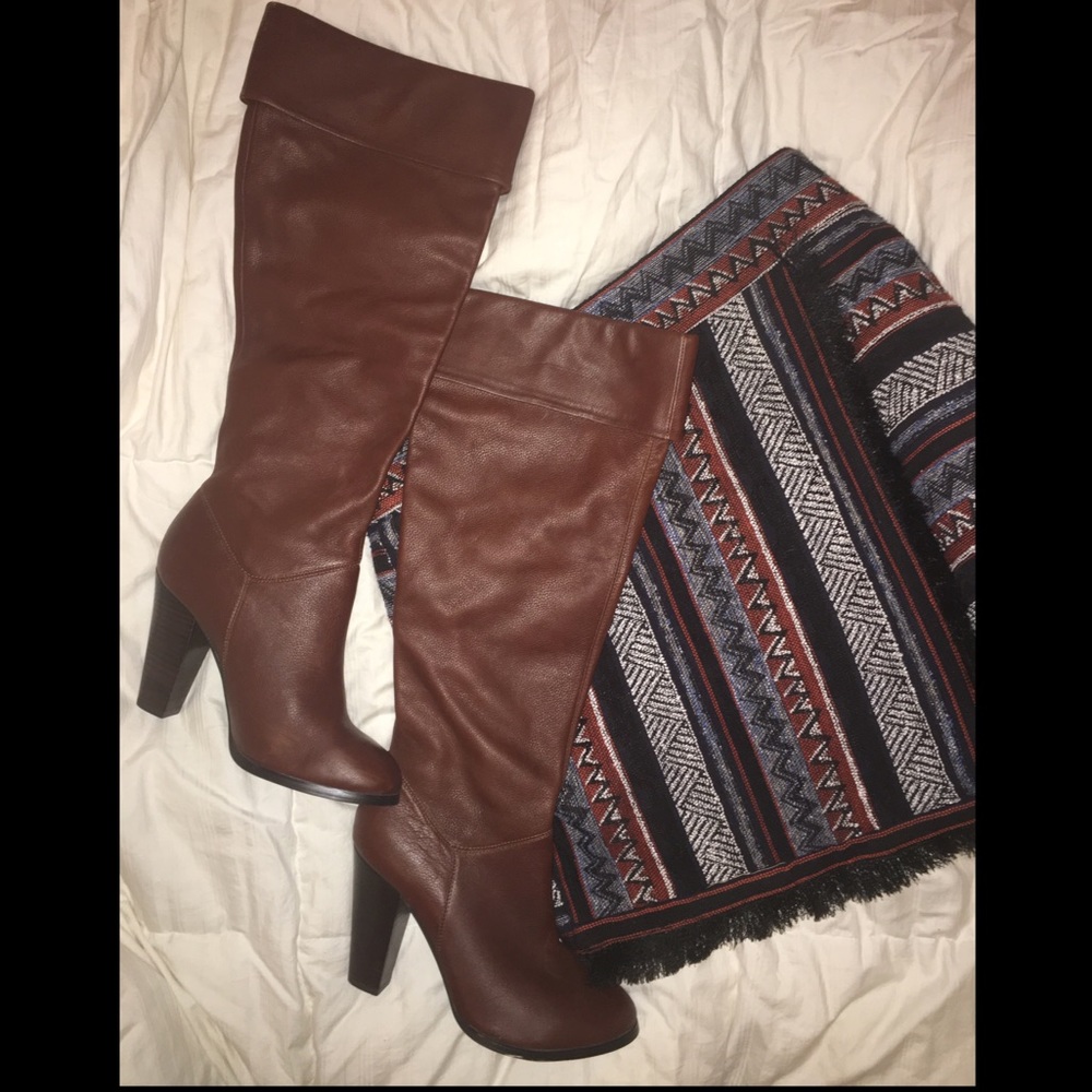 Colin Stuart Brown Heeled Boots